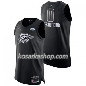 Dres Oklahoma City Thunder Russell Westbrook 0 2018 All Star Jordan Brand Crna Swingman